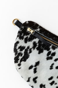 Cow Hair 4: Midi Sling, Black