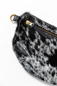 Cow Hair 5: Sling Bag, Black