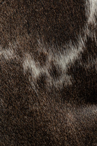 Cow Hair 9: Midi Sling, Pebbled Black