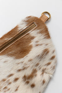 Cow Hair 10: Sling Bag, Tan