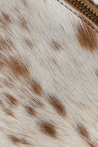 Cow Hair 10: Sling Bag, Tan