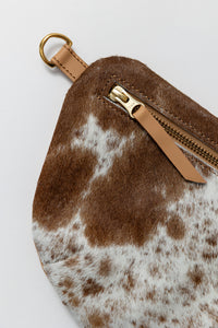 Cow Hair 11: Midi Sling, Tan