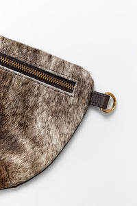 Cow Hair 18: Midi Sling, Mocha
