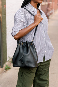 The Everyday Bucket Bag, Black