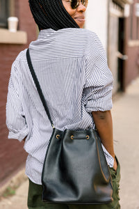 The Everyday Bucket Bag, Black