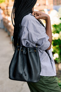 The Everyday Bucket Bag, Black