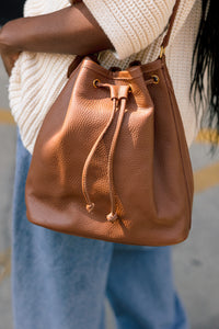 The Everyday Bucket Bag, Cognac