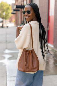 The Everyday Bucket Bag, Cognac