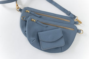 The Midi Sling, French Blue