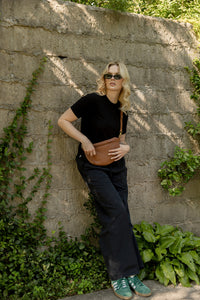 The Midi Sling, Cognac