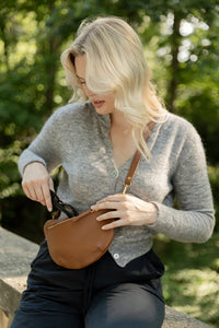 Sling Bag, Cognac