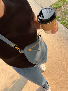 The Midi Sling, French Blue