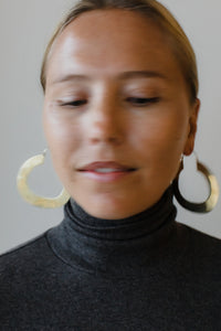 Flat Hoop Earrings