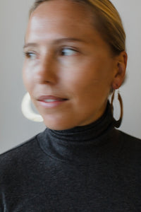 Flat Hoop Earrings