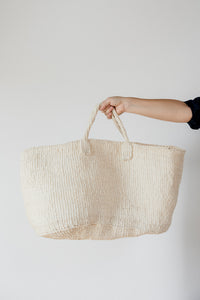 Oversized Sisal Tote