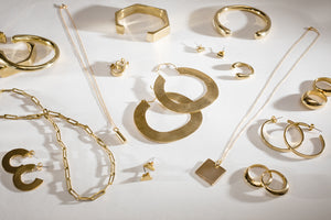 Flat Hoop Earrings