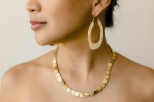 Flat Hoop Earrings